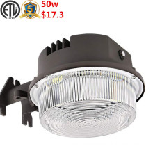 50Watt 6500lm LED Security Area Barn Light Dusk to Dawn Photocell sensor Ultra Bright Yard flood lamp economic Garden ETL cETL